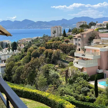 Superbe Studio Avec Terrasse, Vue Panoramique, Piscine, Parking Ferme Gratuit Διαμέρισμα