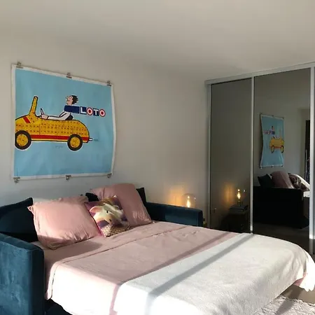 Διαμέρισμα Superbe Studio Avec Terrasse, Vue Panoramique, Piscine, Parking Ferme Gratuit Κάννες