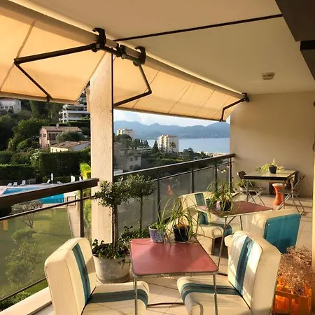 Superbe Studio Avec Terrasse, Vue Panoramique, Piscine, Parking Ferme Gratuit *
