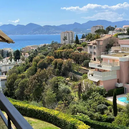 Superbe Studio Avec Terrasse, Vue Panoramique, Piscine, Parking Ferme Gratuit Apartment